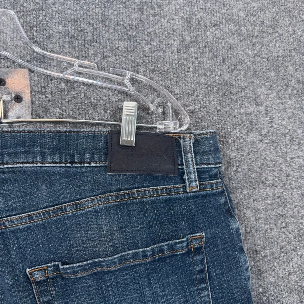 Lucky Brand 223 Straight Jeans Mens 36x28 Blue Medium Wash Denim Classic Fit